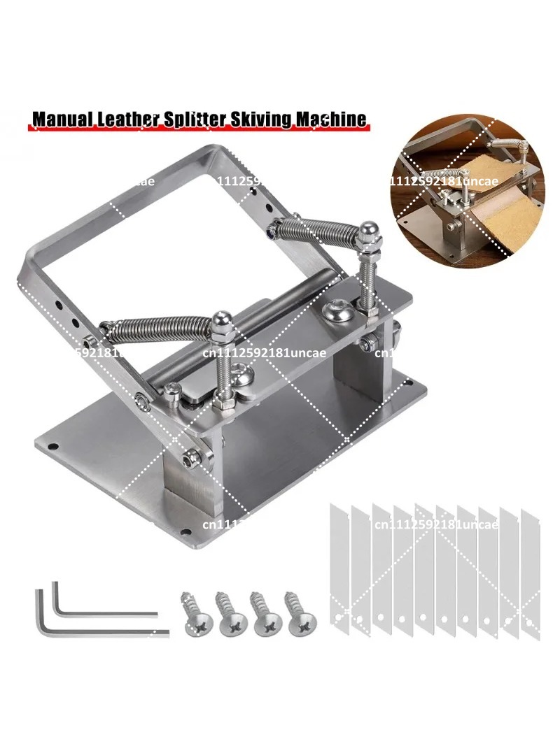 Manual Leather Splitter Peelin - đánh giá và giá Leatherwork Machine