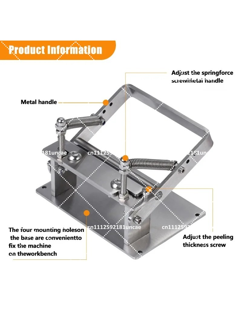 Manual Leather Splitter Peelin - đánh giá và giá Leatherwork Machine